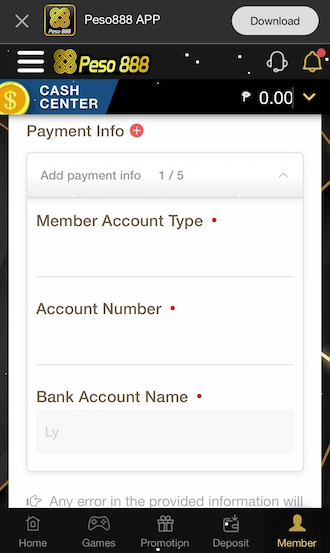 Step 4: Provide your payment information. 