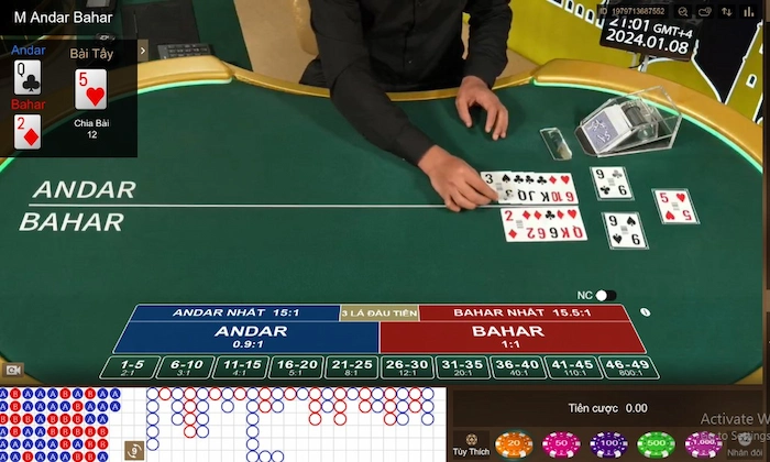 Share How to Play Andar Bahar Online